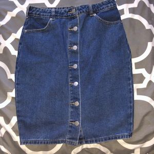 Denim Skirt